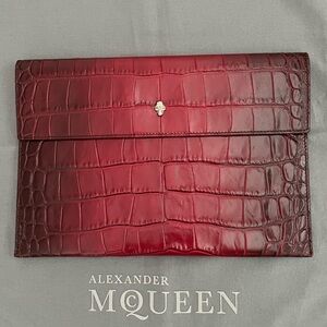 Alexander McQueen Envelope Clutch Bag